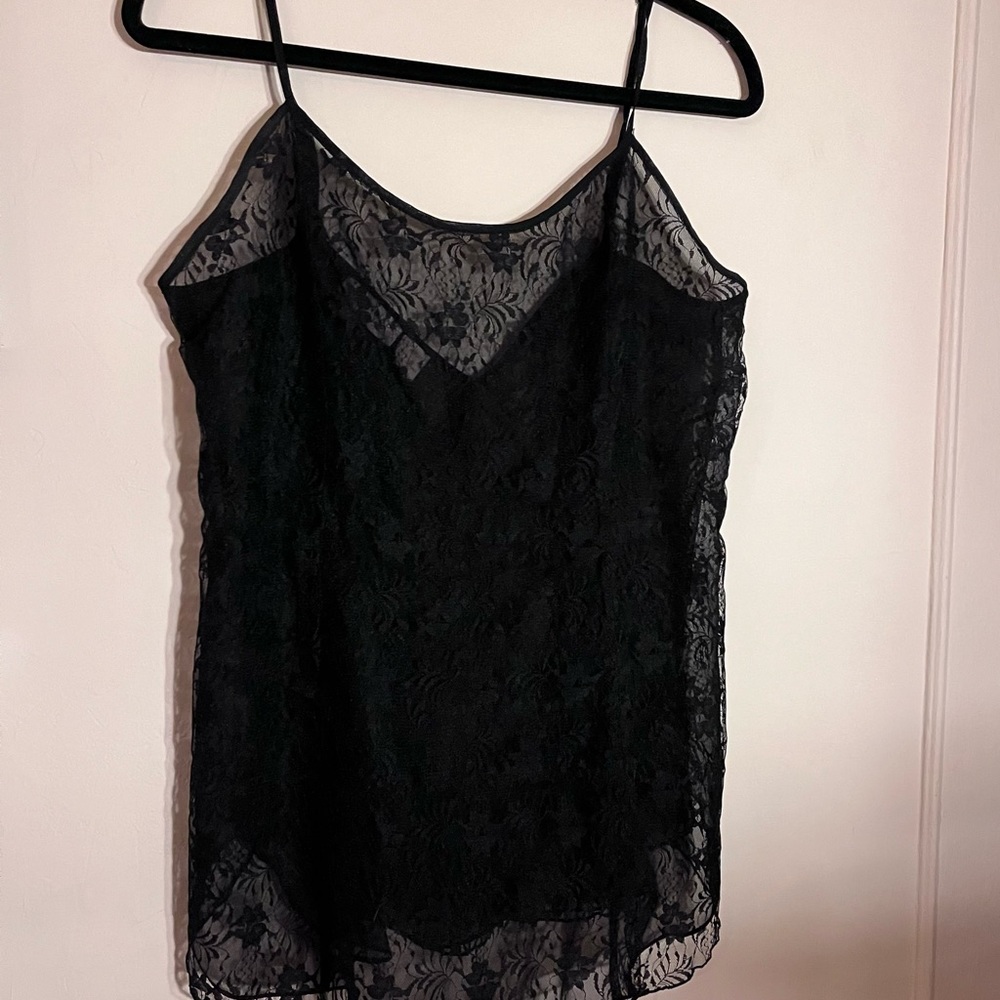 Vintage Victoria’s Secret gold label lace cami camisole